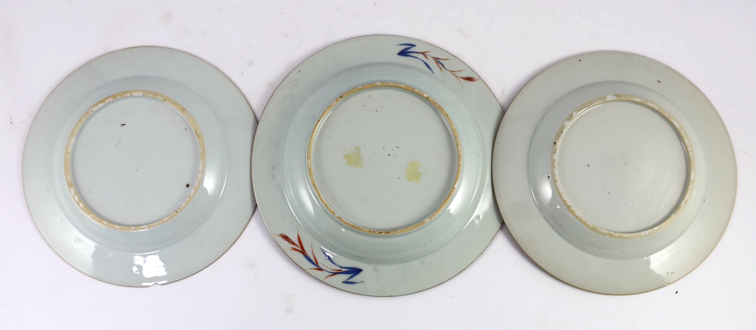 A Chinese export armorial part dinner and tea service, Kangxi period, c.1720